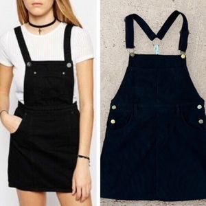 Retro 90’s Entro Corduroy Bib Dress